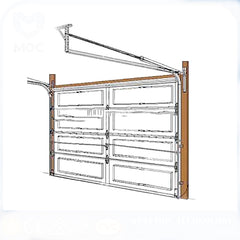 Aluminum wind resistant good quality bullet proof vertical rolling shutter garage door on China WDMA