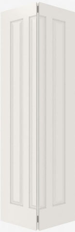 WDMA 12x80 Door (1ft by 6ft8in) Interior Barn Smooth 3080 MDF 3 Panel Single Door 2