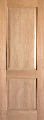 WDMA 15x80 Door (1ft3in by 6ft8in) Interior Barn Tropical Hardwood Rustic-3 2 Panel Single Door 1