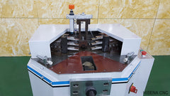 2mm thickness aluminium corner crimping machine for aluminium doors window manufacturing on China WDMA