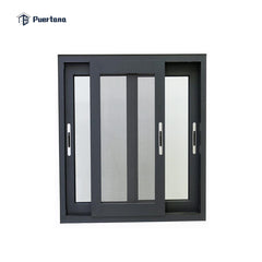 WDMA Best Selling 60x48 Windows - Aluminium Horizontal Sliding Storm Sash Door And Window Factories In Foshan China