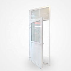 Cheap Laminated Glass UPVC Casement Door Price on China WDMA
