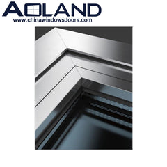 Commercial system accordion bifold patio doors aluminium frame with tempered glass on China WDMA