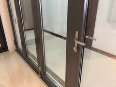Commercial system glass aluminum bi folding accordion window on China WDMA