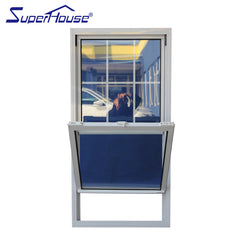 Decoration grill design bule tint tempered glass aluminium lift sliding windows on China WDMA