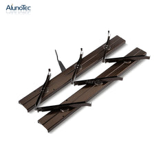 Decorative Africa Aluminium Louver Glass Frames Louvered Window Frame on China WDMA