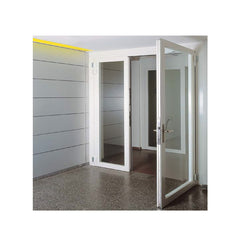 Decorative double Glass Casement Swing Exterior Patio French Upvc Doors on China WDMA