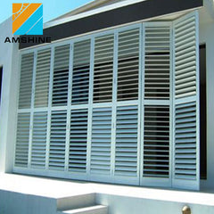 Decorative vinyl louver sliding bi folding plantation shutters plantation shutters lowes on China WDMA