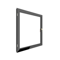 Different Color Options Powder Coated Aluminum Casement Window Price on China WDMA