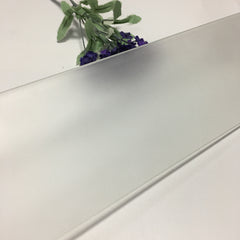 Dongguan Factory Customized Size 8mm, 10mm, 12mm Interior Tempered Frosted Glass Sliding Bathroom Door on China WDMA