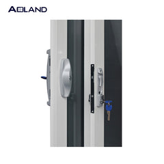 Double glazing aluminum toughened glass sliding door windows and doors with mosquito mesh commercial grade on China WDMA