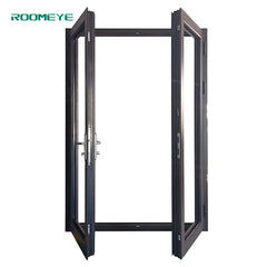 Exterior aluminum casement door french door on China WDMA