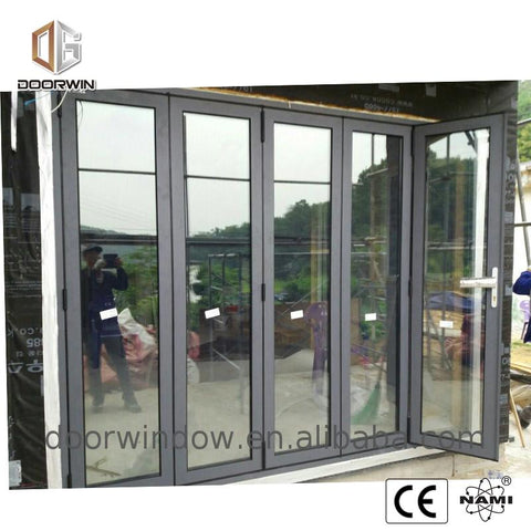 Factory cheap price order bifold doors nice new on China WDMA