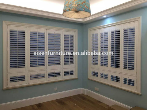 Fast delivery decorative wood and reinforced frame mosquito net blinds for windows with shutter pin on China WDMA
