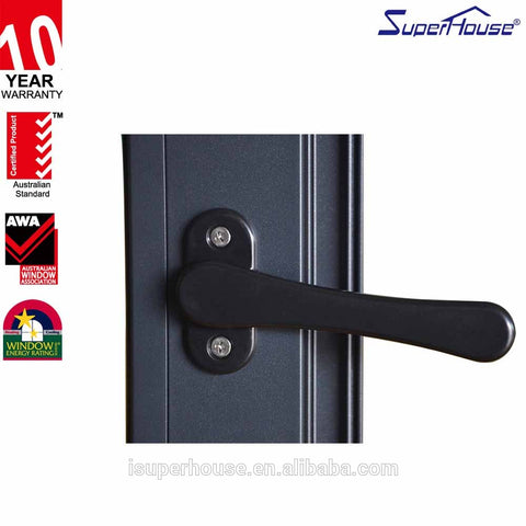 Florida approval window factory aluminium glass folding windows and doors for balcony on China WDMA