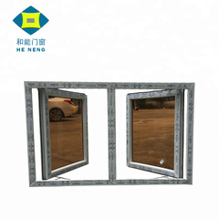 Guangzhou Low-e Glass Wood Grain Color PVC Casement Windows And Doors on China WDMA
