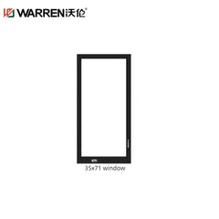 WDMA 35x71 Window Aluminum Window Companies Aluminum Alloy Glass Windows Insulated