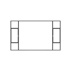 WDMA Frame Windows Aluminum Frame Insulated Glass Windows