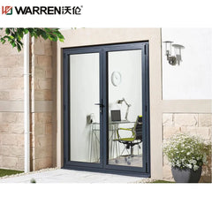 Warren 26 Door French Brown Interior Doors Black Metal French Doors Exterior Double Aluminum