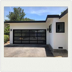 China WDMA Customized modern design steel garage door