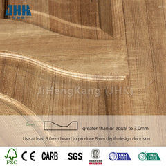 JHK-009 decorative door panels MDF Moulded White Primer Door skin on China WDMA