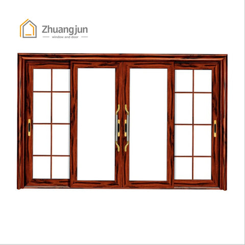 Modern Color 120 Series Heavy Aluminium Frame Glass Sliding Doors on China WDMA