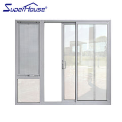 North America market use laminated glass hurricane proof sliding doors on China WDMA
