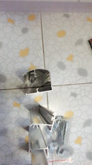 Extruded 6063 anodized powder coated aluminum shower door aluminum shower door frame aluminum sliding door for bathroom on China WDMA