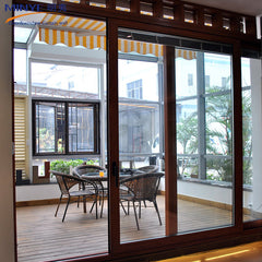 Office door exterior glass door/ sliding door inside with blinds on China WDMA on China WDMA
