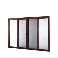 Rochetti system profile Aluminum three panel glass sliding patio doors for sale on China WDMA