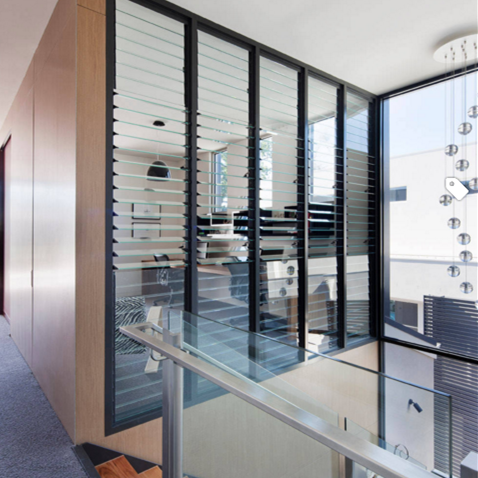 Sliding Window Venetian Accordion Double Horizontal Door Glass Insert Blind on China WDMA