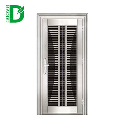 Stainless Steel Storm Security design Doors Exterior Double Door on China WDMA