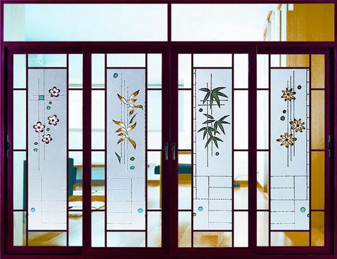 Standard size aluminium exterior stacker sliding door aluminium sliding doors on China WDMA