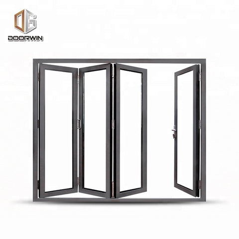 Vancouver aluminium window door hardware folding glass flush door retractable interior doors on China WDMA