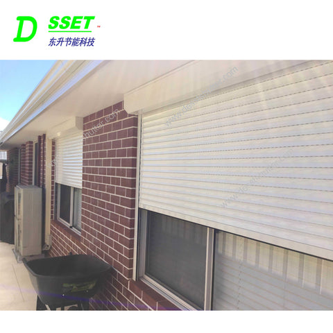 White Color Outside Installation Security Insulated Roller Window Shutter on China WDMA