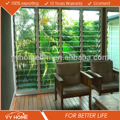 YY Home anti-theft house window louvers / make aluminum window on China WDMA