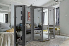 aluminum folding door outdoor sliding folding door price on China WDMA