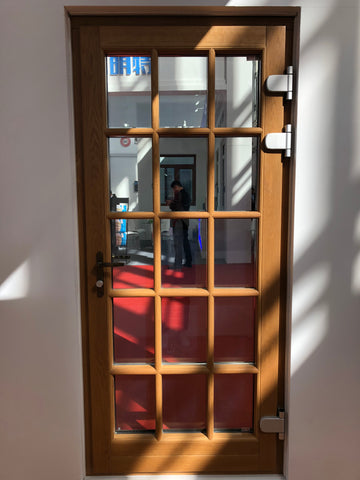 bi folding exterior bifold exterior doors double glass glazed design big window on China WDMA