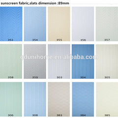 elegant center open vertical blinds for bifold door on China WDMA