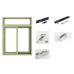 low price restaurant security exterior aluminum corner manual glass sliding door on China WDMA