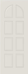 WDMA 12x80 Door (1ft by 6ft8in) Interior Swing Smooth 8040 MDF 8 Panel Round Panel Single Door 1