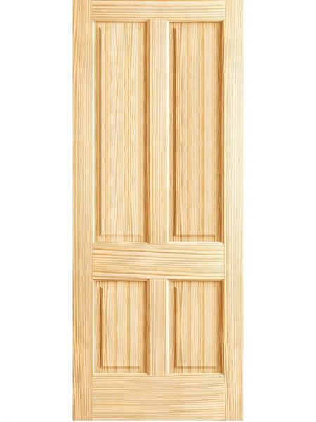 WDMA 18x80 Door (1ft6in by 6ft8in) Interior Barn Pine 4 Panel Radiata  1