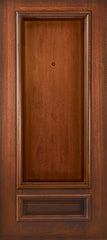 WDMA 32x80 Door (2ft8in by 6ft8in) Exterior Mahogany 80in 2 Panel Portobello Door 1
