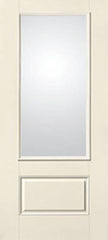 WDMA 34x80 Door (2ft10in by 6ft8in) Patio Smooth Satin Etch 3/4 Lite 1 Panel Star Single Door 1