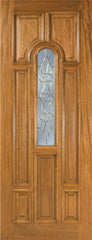 WDMA 36x96 Door (3ft by 8ft) Exterior Mahogany Talbot Single Door w/ OL Glass 1
