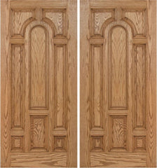 WDMA 60x80 Door (5ft by 6ft8in) Exterior Oak Carrick Double Door - 6ft8in Tall 1