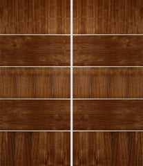 WDMA 72x84 Door (6ft by 7ft) Exterior Walnut Rustic Modern Double Entry Door 1