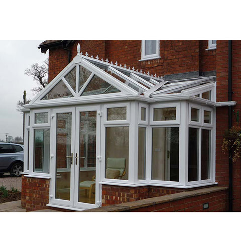 WDMA Customized Villa Container Glass Garden House White Color