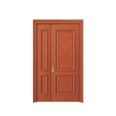 China WDMA wooden door grill design Wooden doors 