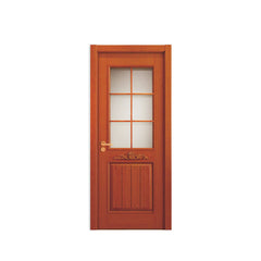 WDMA white lacquer MDF wood interior door Wooden doors 